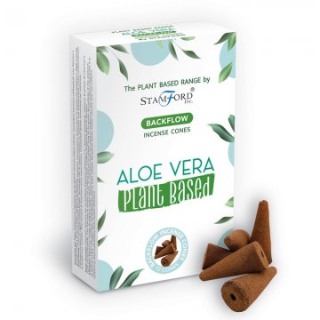 Rostlinné Vonné Kužely “Tekoucí Dým“ - Aloe Vera