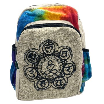 Konopný batoh Tiedye Medium Backpack - 7 čaker